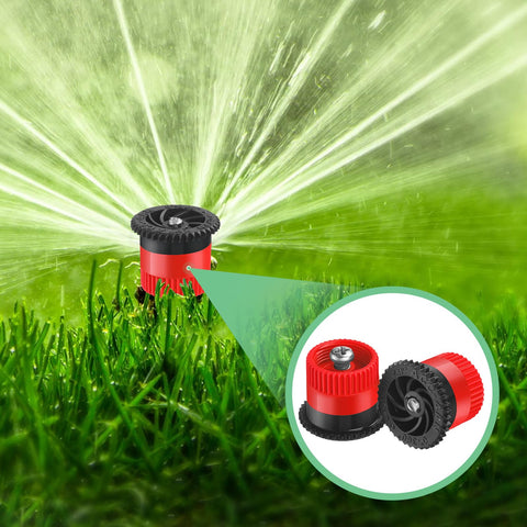 Honoson spray pattern detail illustrates uniform wetting across target areas.
