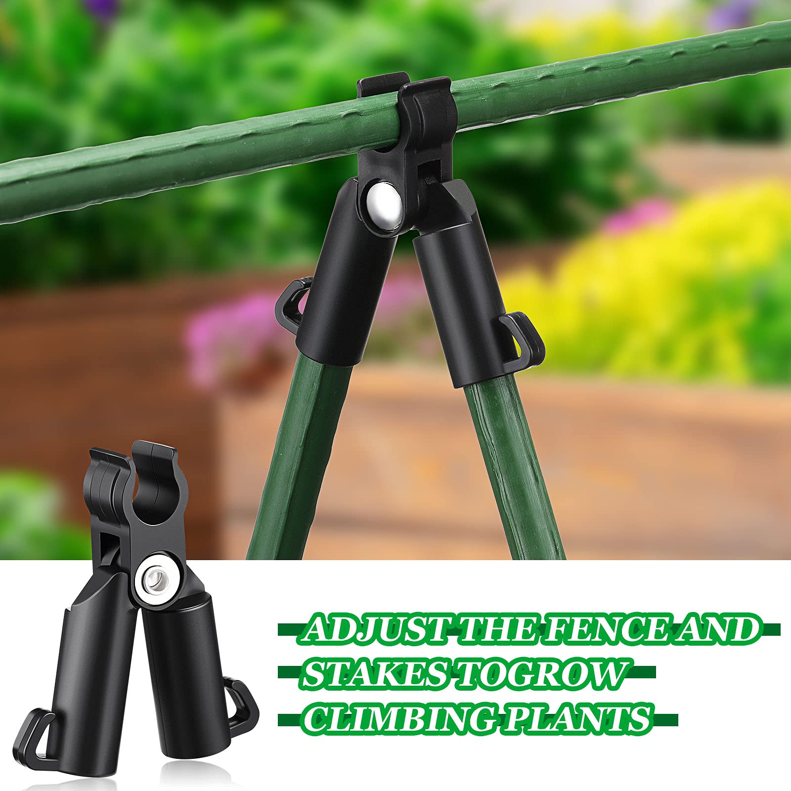 Honoson trellis assembly clip helps build a versatile plant climbing frame.