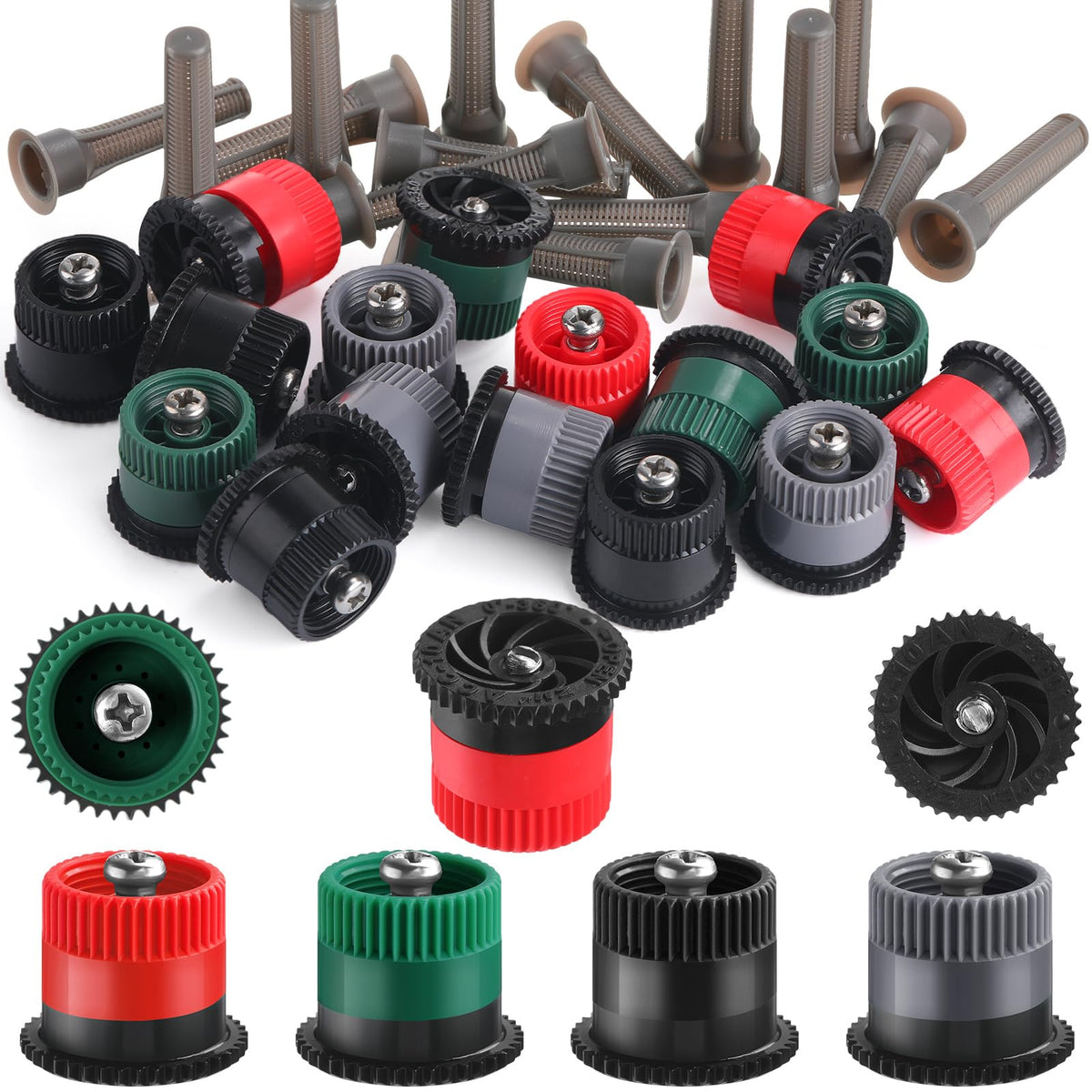 Honoson variable-arc nozzle 10van demonstrates adjustable spray coverage for lawn edges and beds.