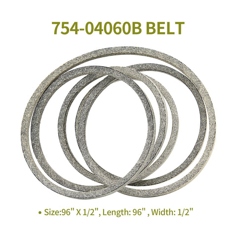 Honoyam 96-inch drive belt for reliable lawn performance