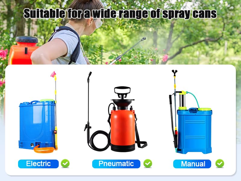 Honses sprayer wand side view highlights ergonomic design for one-handed operation.