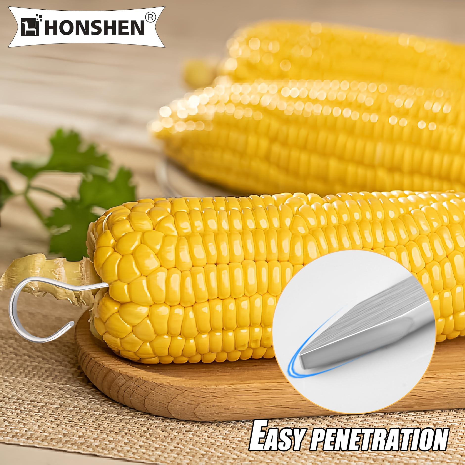 HONSHEN 304 stainless steel build—rust-resistant durability for repeated use