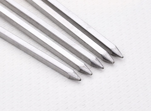 HONSHEN stainless steel kebab skewers resist bending for reusable grilling sessions.
