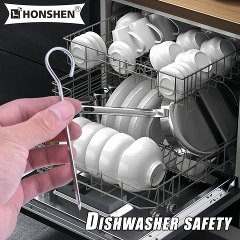HONSHEN 304 stainless steel skewers highlighted for durability.