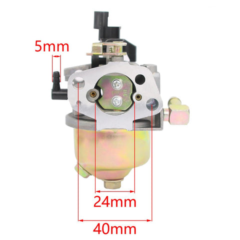 HOOAI 951-12705 carburetor for Craftsman, front view, helps smoother engine idle.