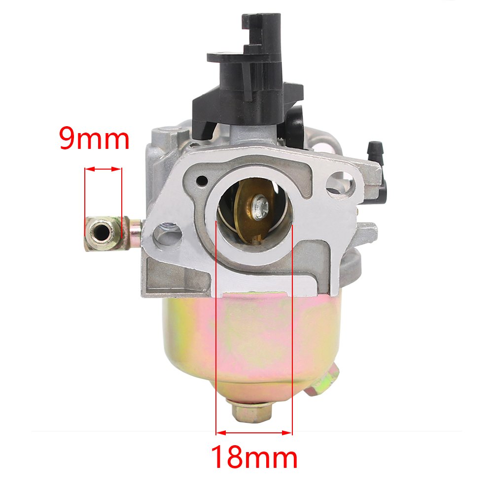 HOOAI 951-12705 carburetor for Huayi 165S series, top-down view, reliable replacement.