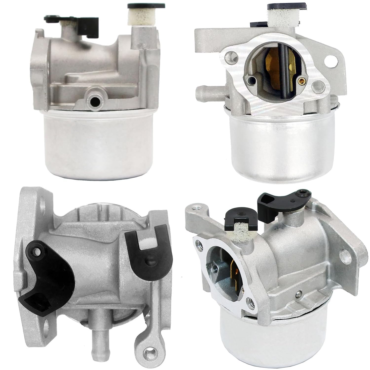 HOOAI carburetor on mower demonstrates easy installation.
