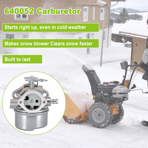 HOOAI carburetor installed on Tecumseh 9-10hp, easy installation and durable performance.
