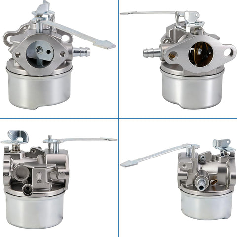 The image demonstrates broad Tecumseh compatibility with the HOOAI carburetor.