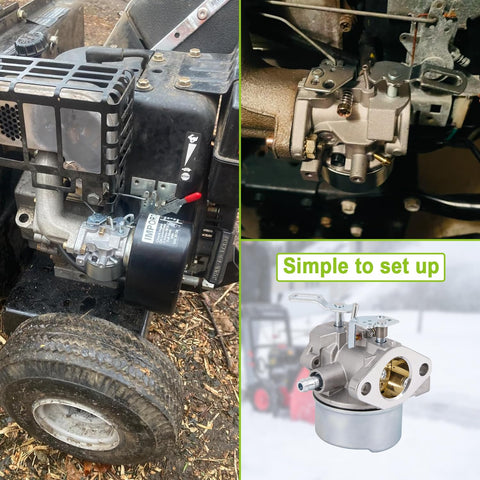 HOOAI Tecumseh engine carburetor, kit-ready packaging for quick swaps.