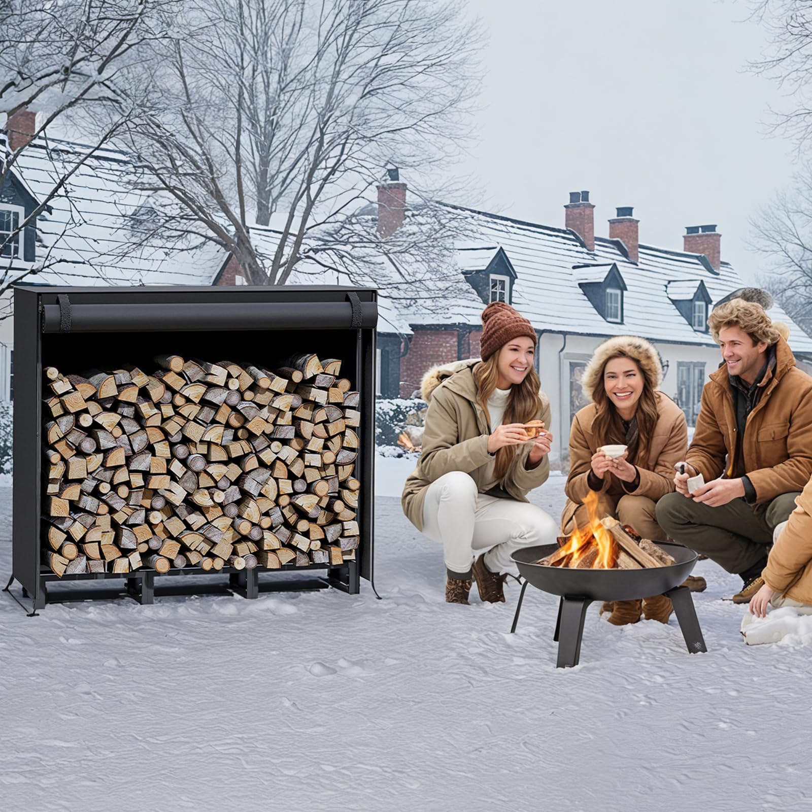 HOOBRO adjustable-length rack demonstrates customizable footprint for spaces