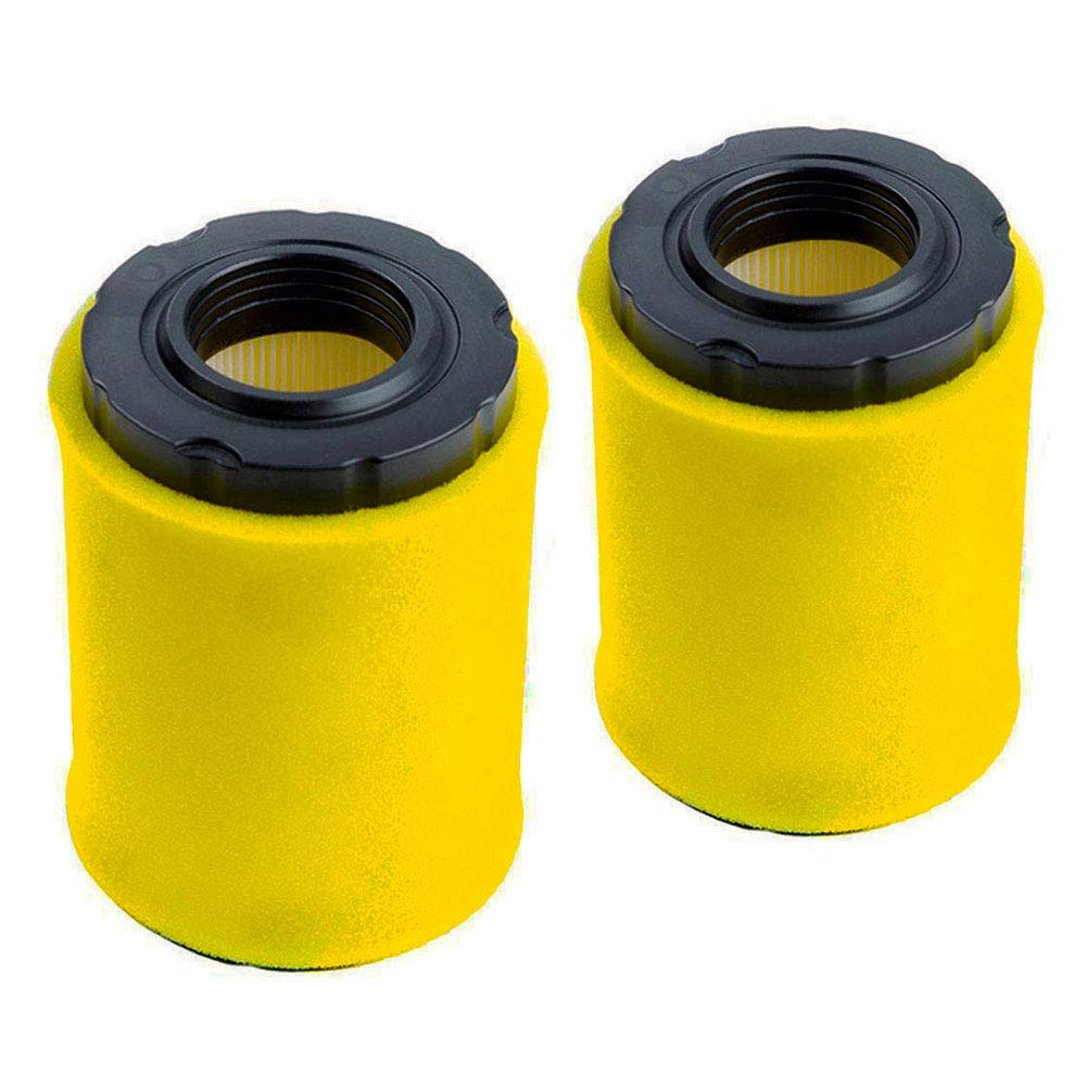 HOODELL 2-pack air filter for lawn tractors protects against dust and improves performance.
