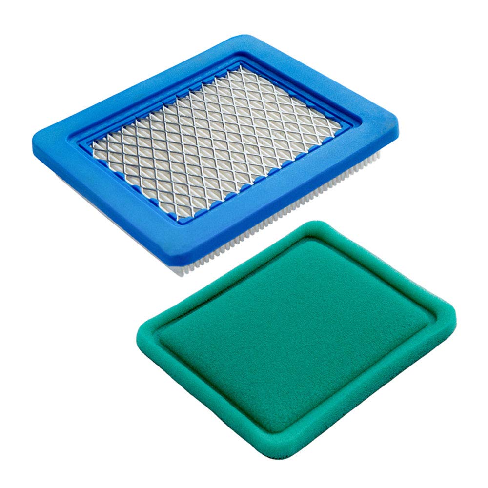 HOODELL 491588s air filter with pre filter for improved engine protection and cleaner air intake.