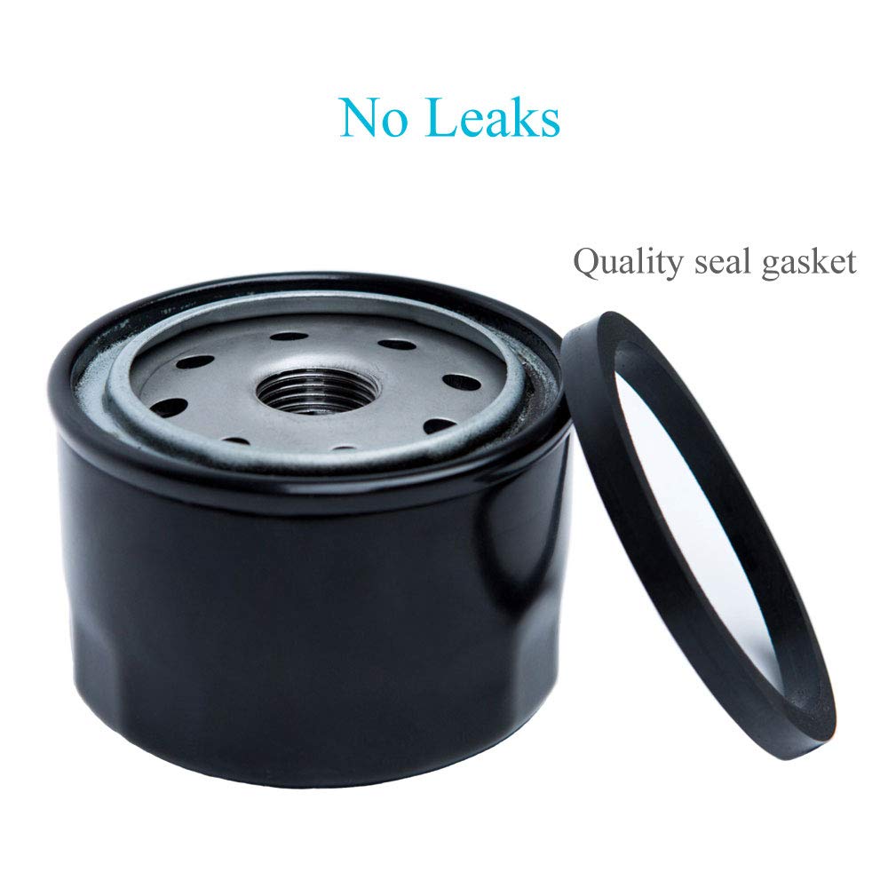 HOODELL 696854 oil filter packaging shown with gloves for convenience