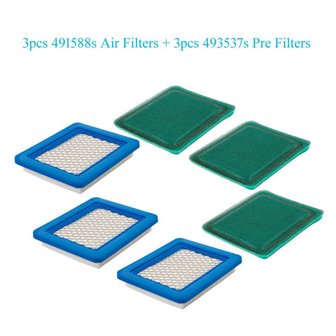 HOODELL air filter for Craftsman 3364 with durable sealing gasket