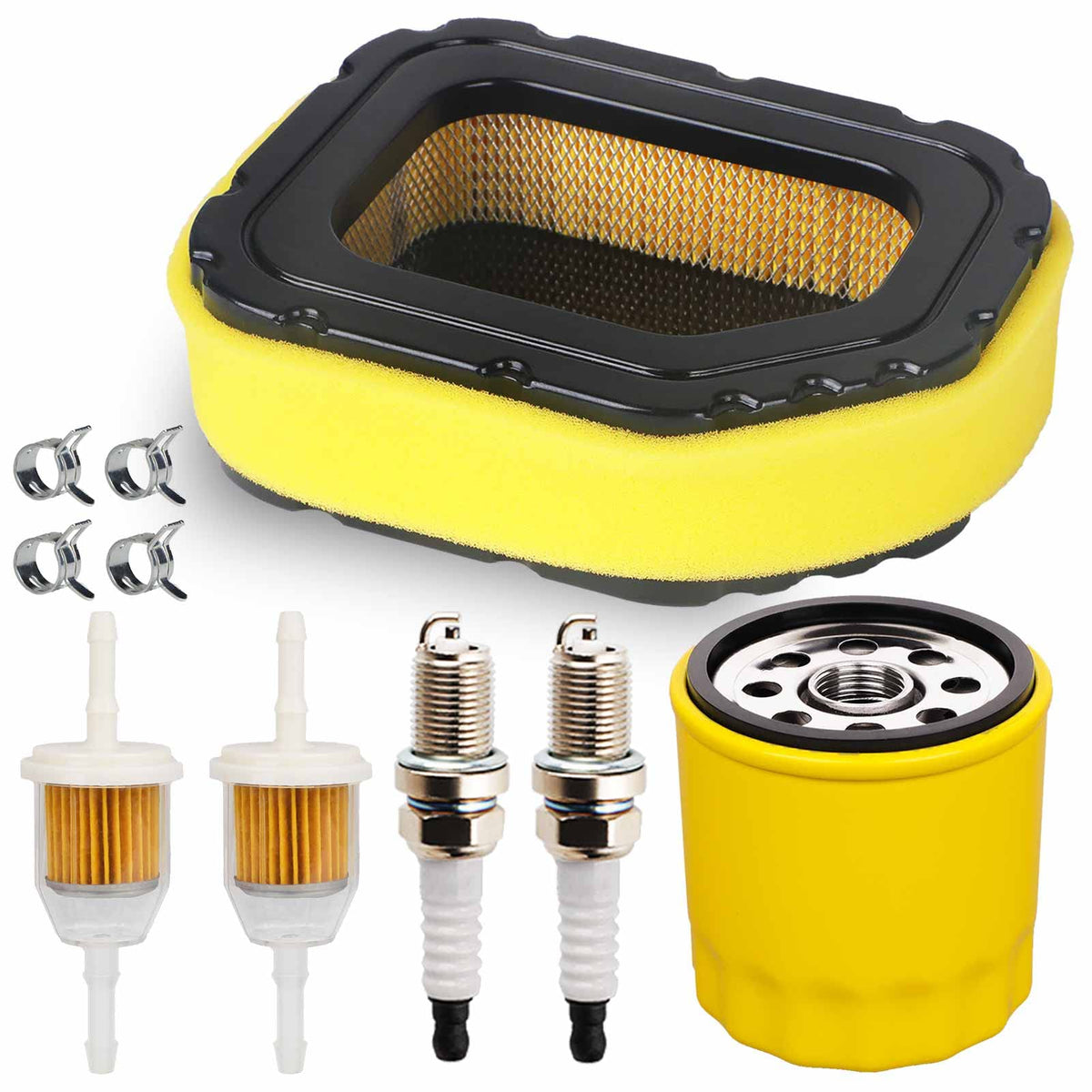 HOODELL air filter for Cub Cadet LT1046 improves engine intake and protection.