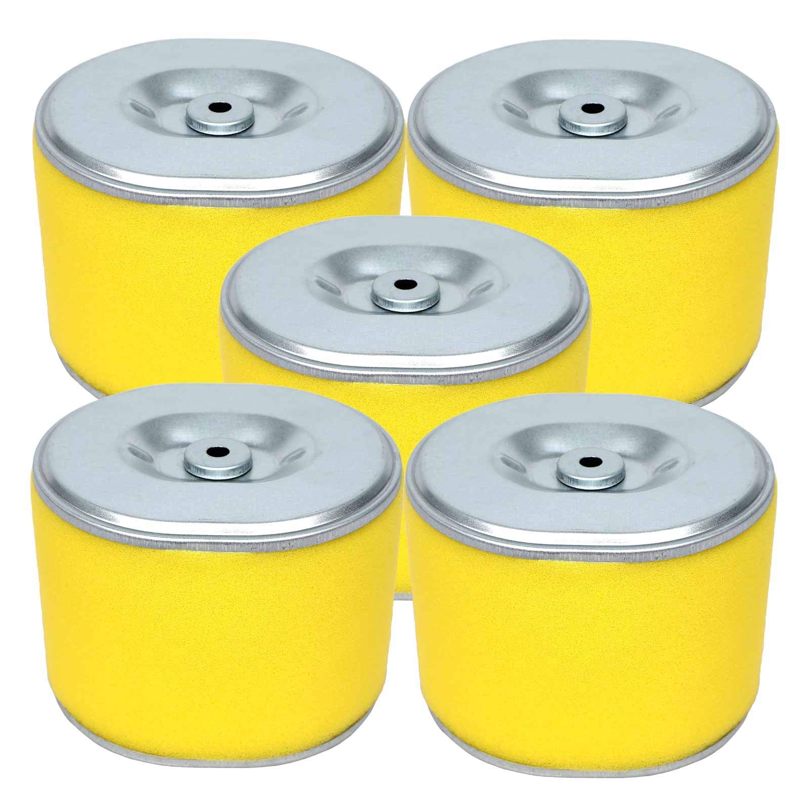 HOODELL air filter for Honda GX390 in front view, durable filtration for engine protection.