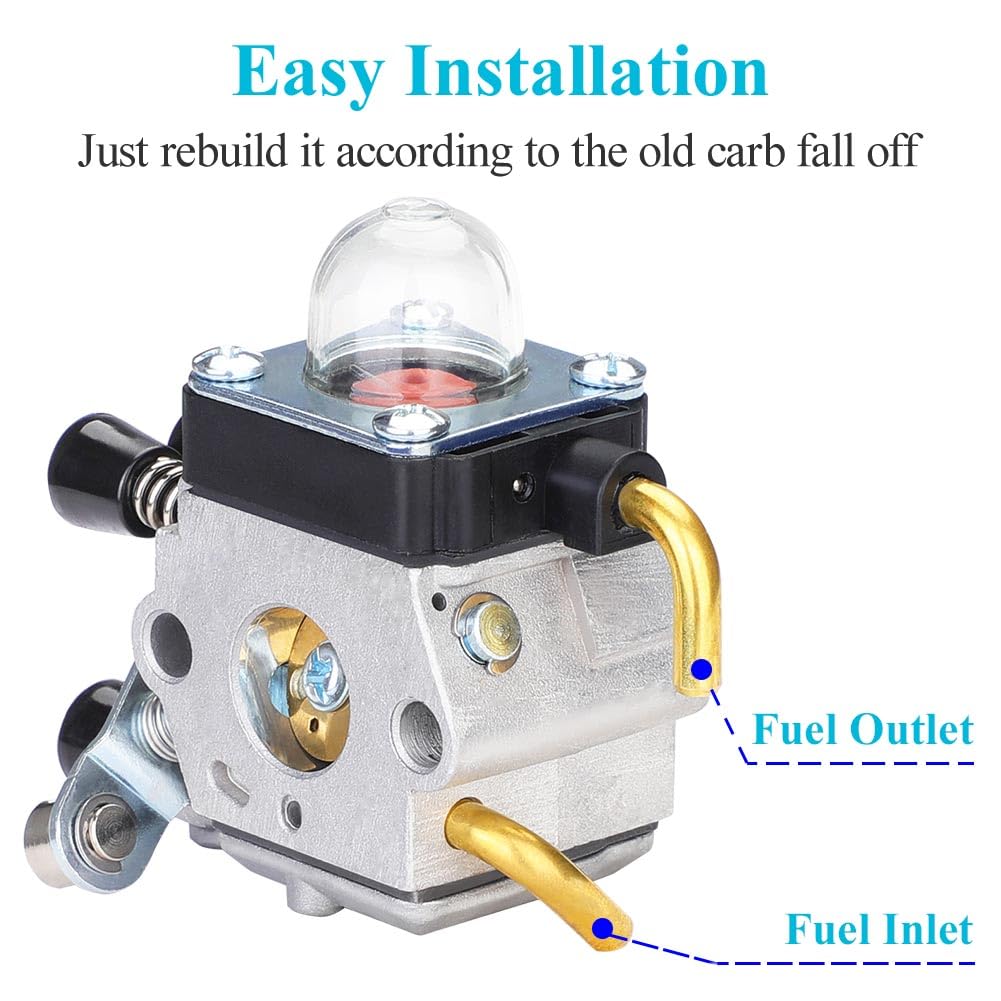 HOODELL included air filter protects the engine.