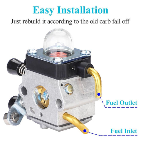 HOODELL included air filter protects the engine.