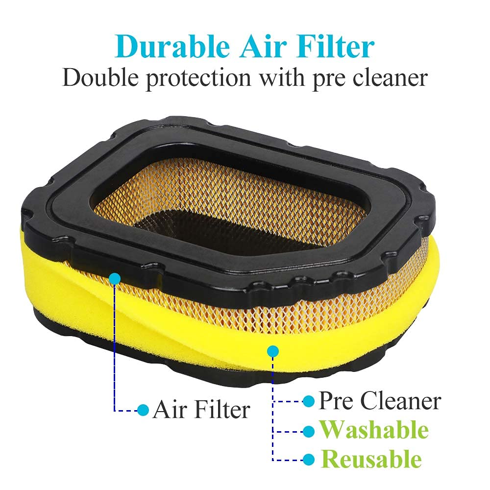 HOODELL durable air filter provides a tight seal for reliable dust protection
