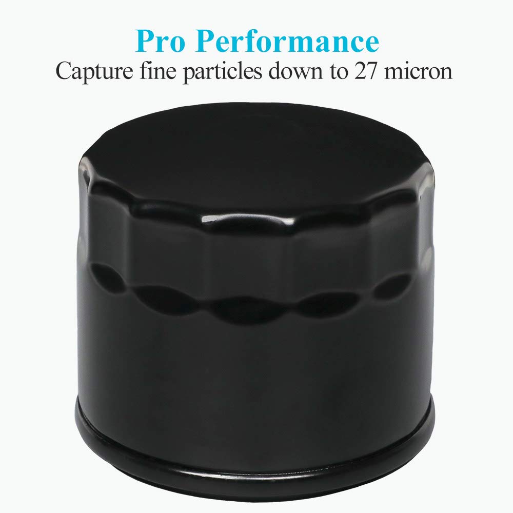 HOODELL Kohler engine oil filter 12-050-01-S compatible with KT-series engines.