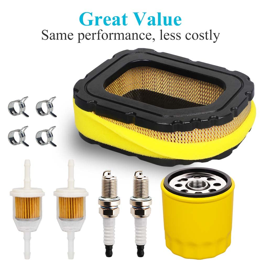 HOODELL maintenance kit unpacked image highlights full value for lawn care.