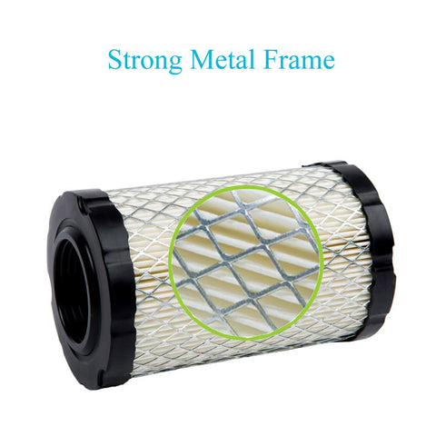 HOODELL packaged filter set includes air filter, oil filter, and pre-cleaner for easy maintenance.