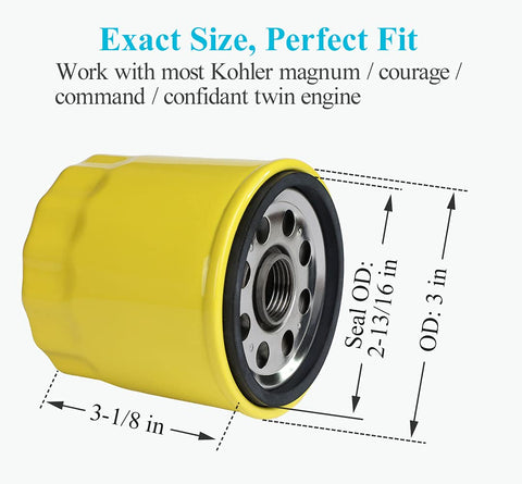 HOODELL premium filter construction emphasizes leak-free seal and durability.