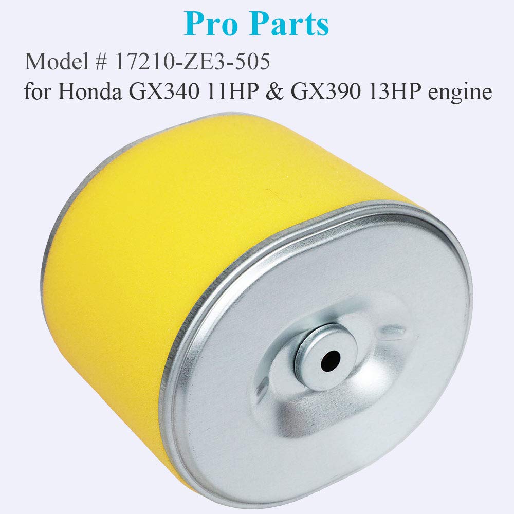 HOODELL air filter with pre cleaner included for added protection against dust