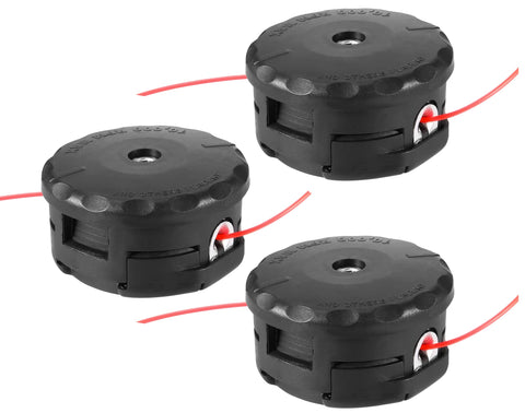 Hooetoy 3-pack trimmer heads for Echo Speed Feed 400 ready for quick field swaps