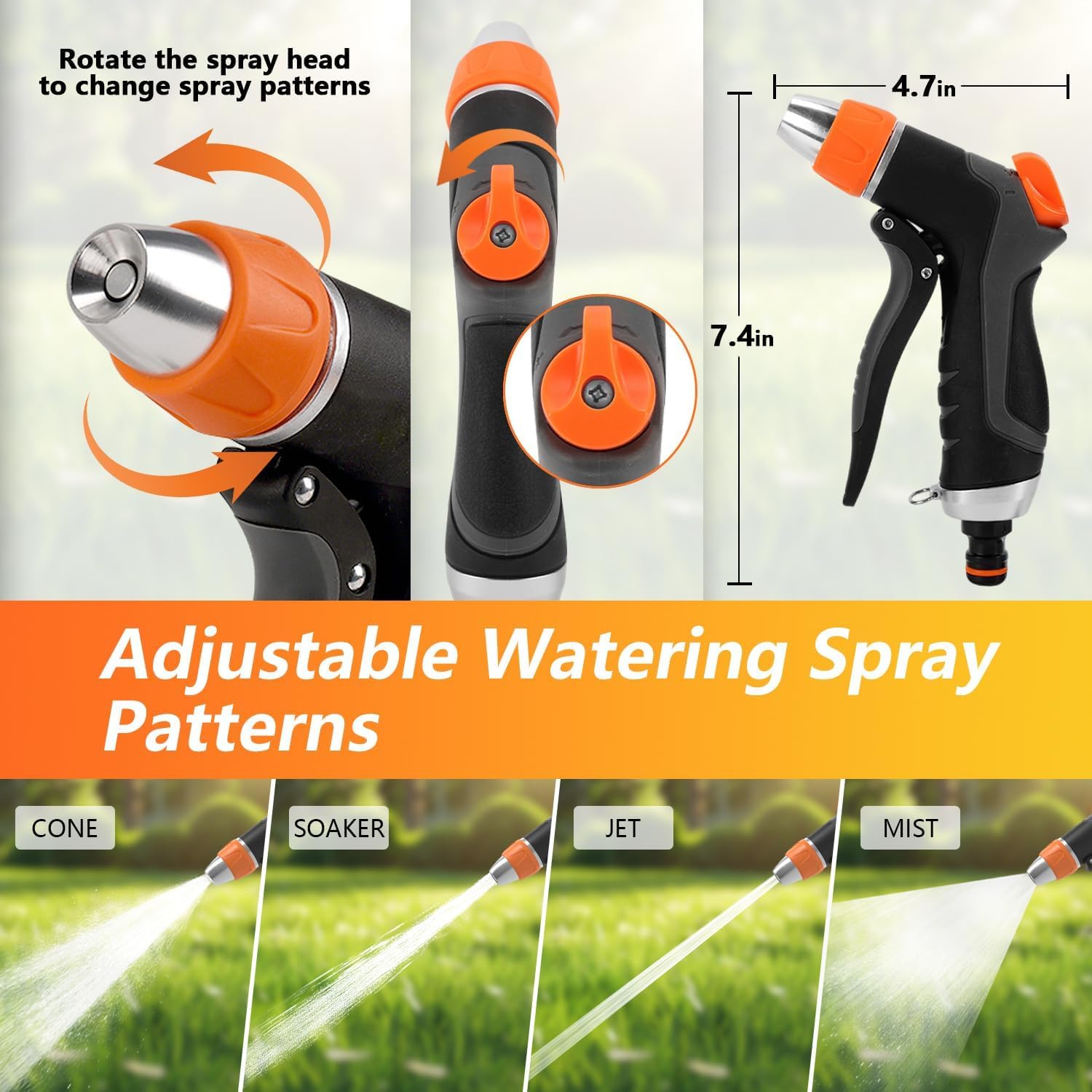 Hoofun rust-proof construction resists corrosion for lasting outdoor use