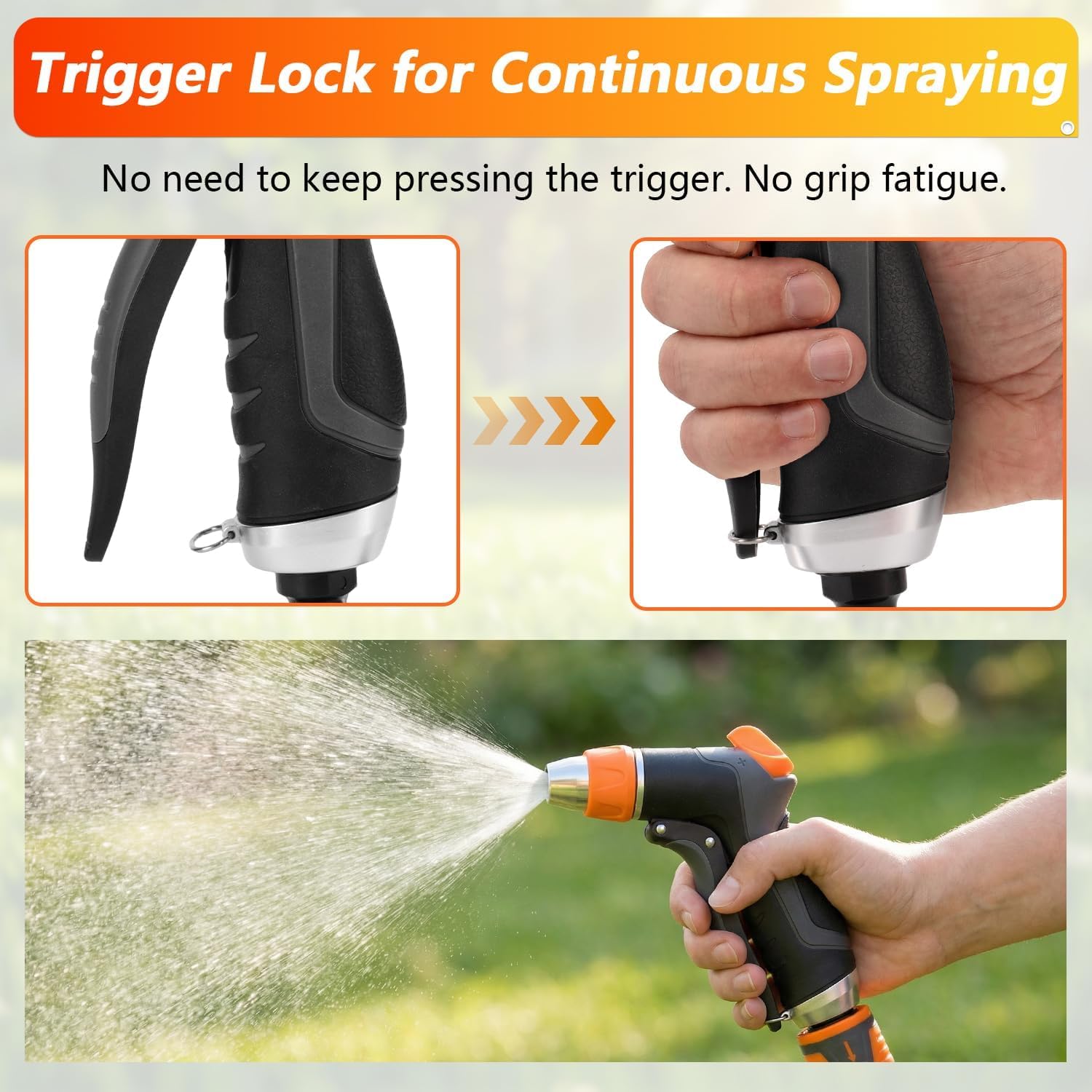 Hoofun leak-proof seals prevent drips when attaching to hoses