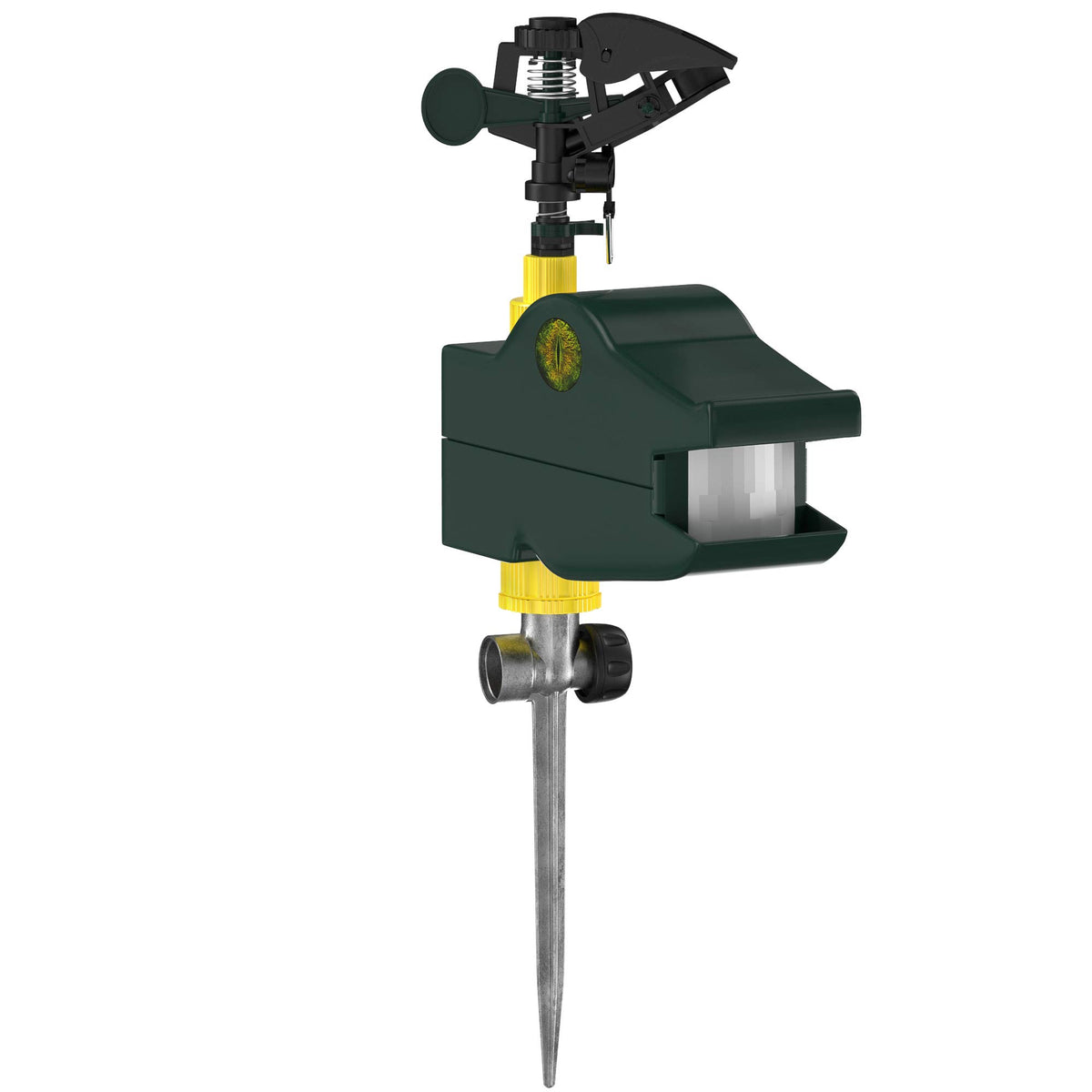 Hoont deer-repellent outdoor motion-activated sprinkler protecting gardens