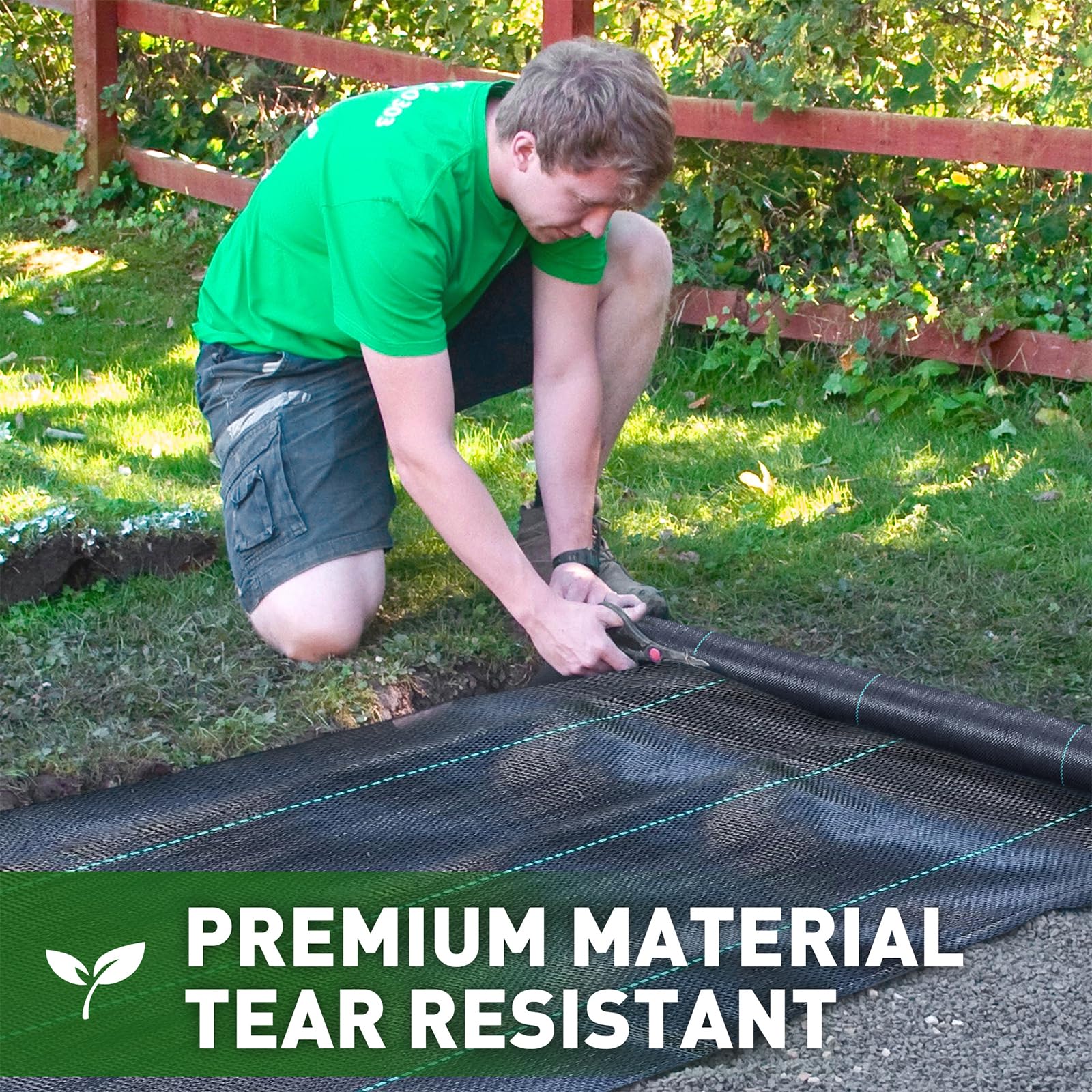 HOOPLE durable edges prevent fraying for quick, secure installation