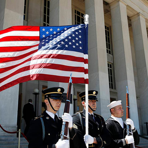 HOOPLE flag pole fits 2x3 ft flags for home displays.