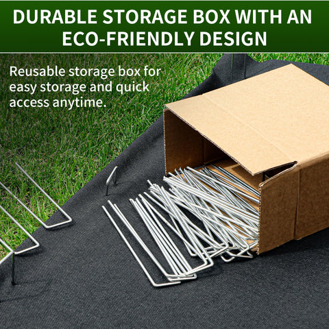 HOOPLE 50-pack packaging ready for DIY and professional outdoor projects.