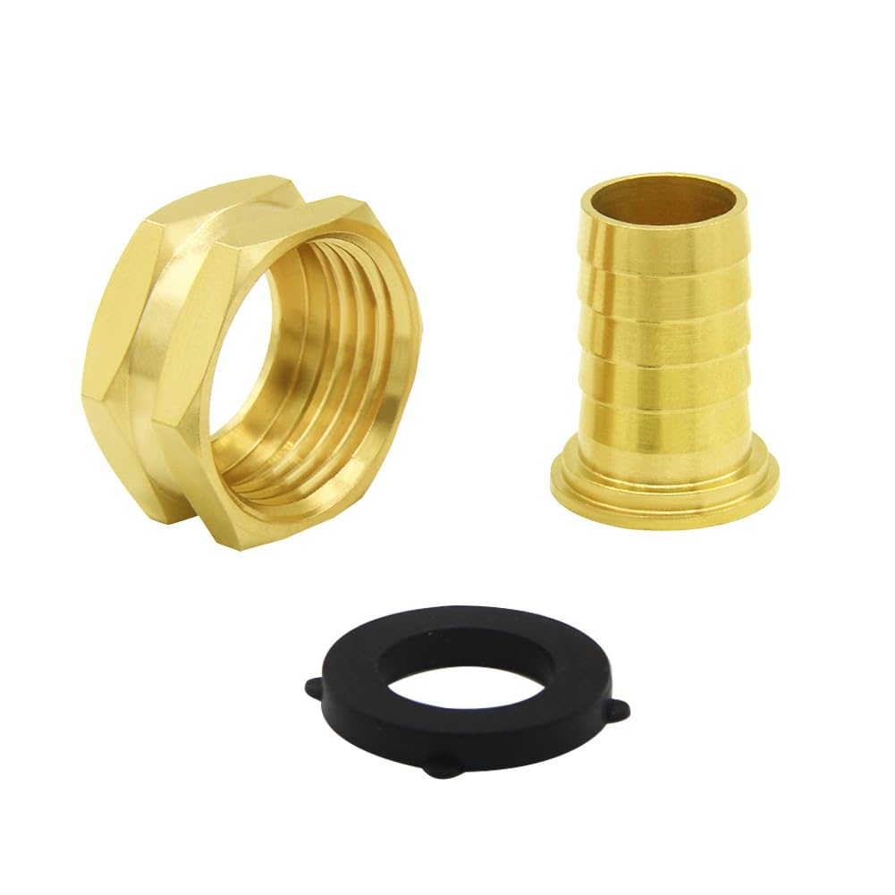 Hooshing 3/4in GHT female end adapter offers quick, leak-free compatibility.