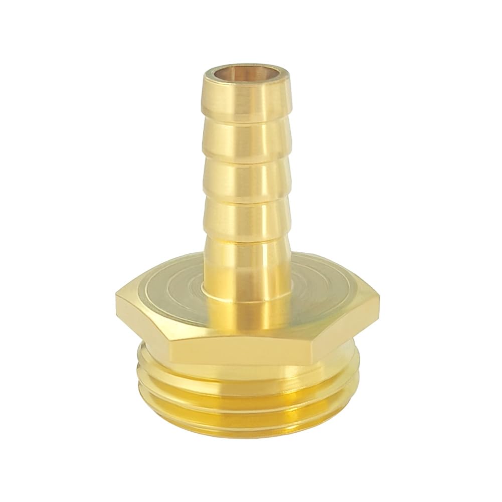 Hooshing adapter assembly demonstrating quick-connect capability for hoses.