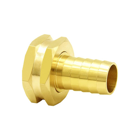 Adapters shown with stainless steel clamps for durable, tight connections.