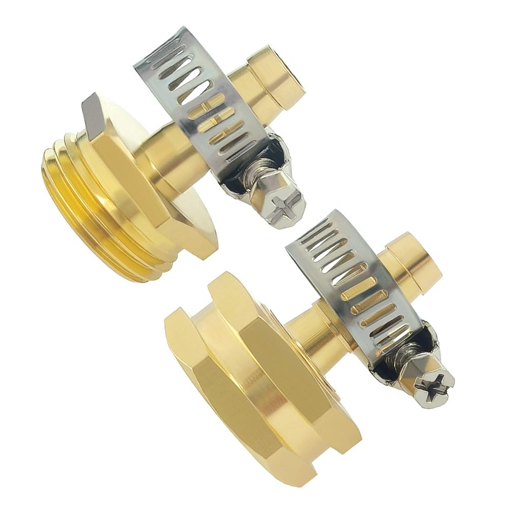 Hooshing fittings repair torn hoses for sprinklers, timers, and nozzles.