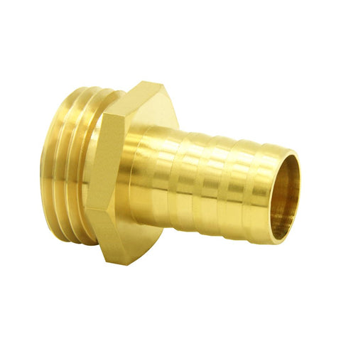 Hooshing brass adapter gasket clamps close-up for reliable seal in hose repairs