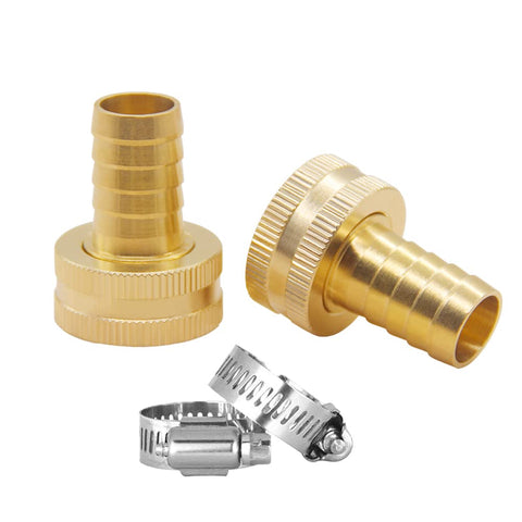 Hooshing brass adapter swivel close-up showing durable connection