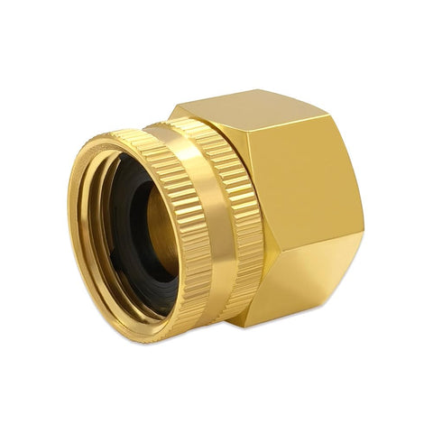 Hooshing adapter supports deionized system connections for reliable water flow.