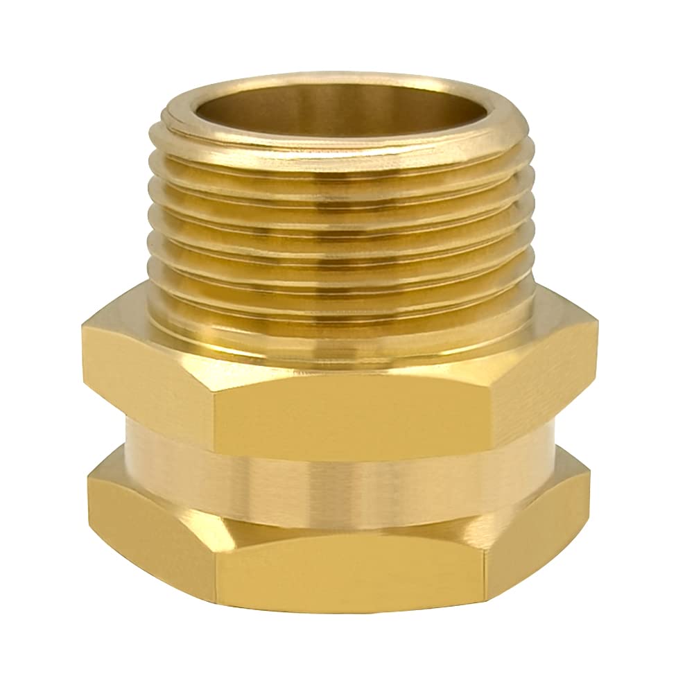 Easy to install adapter simplifies connecting hoses with different end types