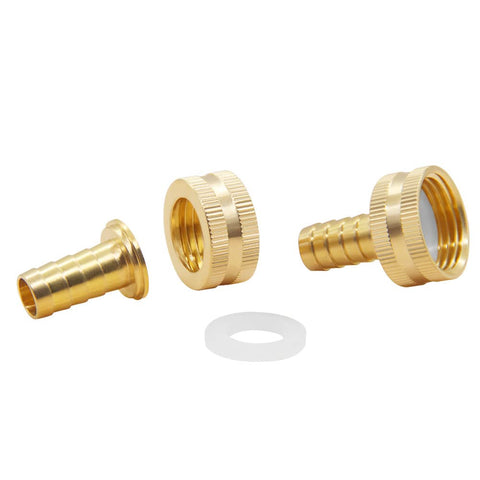 Hooshing GHT-thread female 3/4-inch connector for versatile outdoor compatibility.