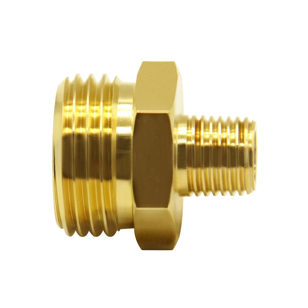 Hooshing NPT male 1-4 inch thread offers flexible conversion options for hoses.