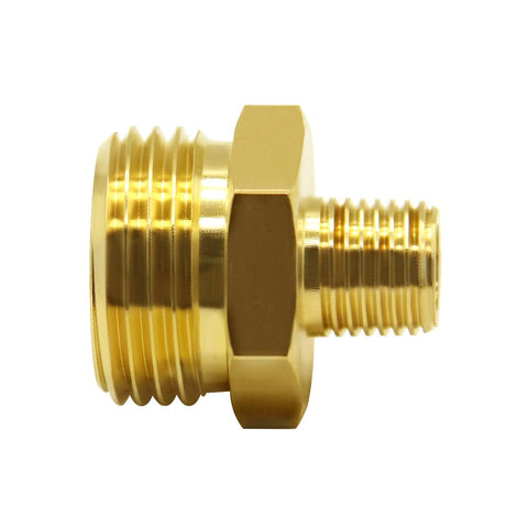 Hooshing NPT male 1-4 inch thread offers flexible conversion options for hoses.