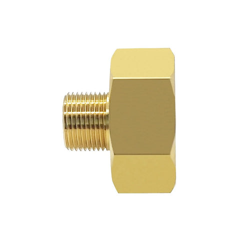 Includes two adapters for versatile hose and pipe connections.
