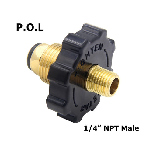 Hooshing adapter compatible with 20lb and 30lb refillable tanks for outdoor use