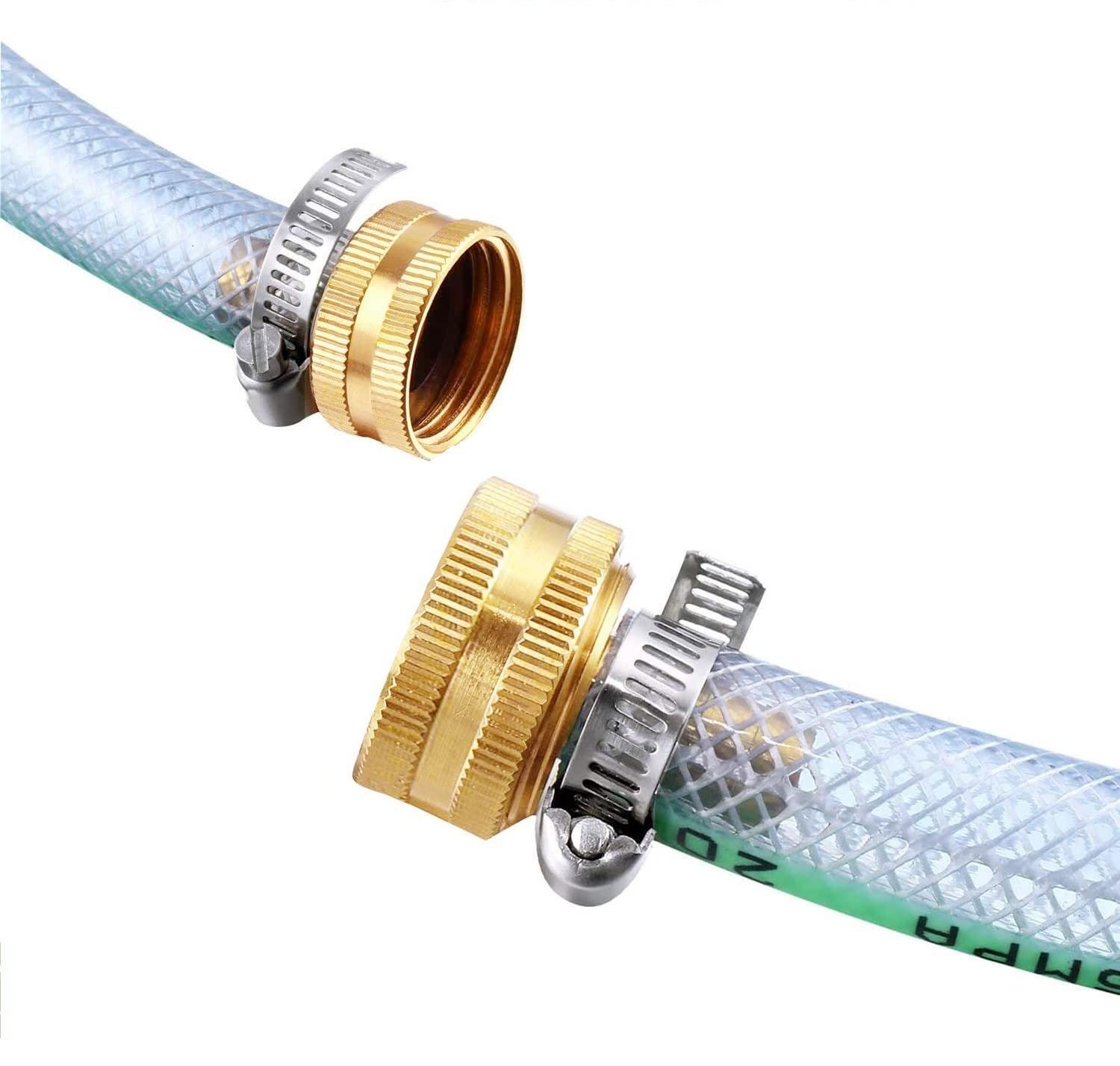 Stainless steel hose clamp included with Hooshing adapter